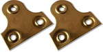 Mirror Plates (2) incl Screw