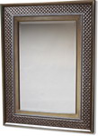 Champagne Silver Decorative Frame 50 x 38 Inches