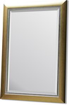 75mm Gold and Silver Framed Mirror
