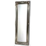 3inch Thick Tall White Silver framed Mirror