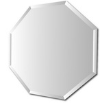 4mm Octagon Bevelled Bevel edged Mirror 30