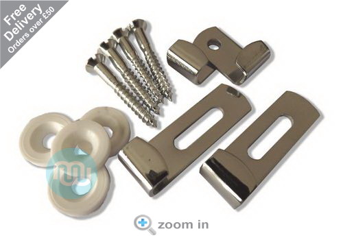 J-Clip Mirror hanging kit 4mm