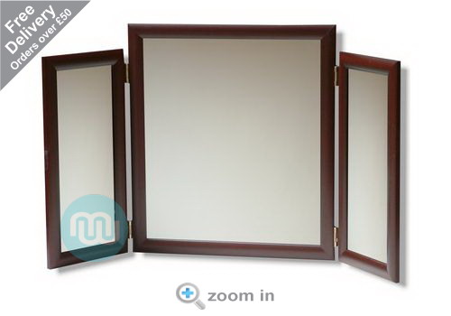 Rosewood Triple Dressing Table Mirror