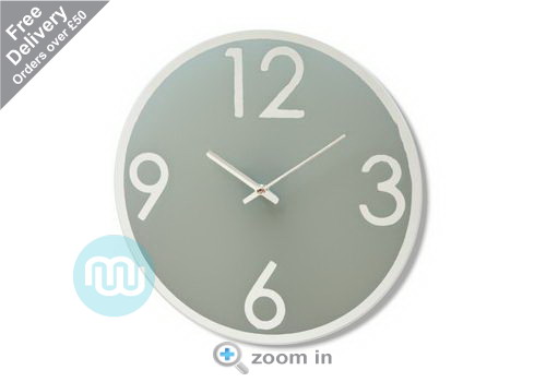 36 cm Glass Clock