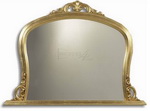 All things to all interiors. Classic or modern. This elegantly stylish mirror is the perfect compliment for your overmantle with hand finished in gold leaf and a Plain mirror.