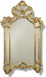 Beautiful Antique effect gold leaf mirror