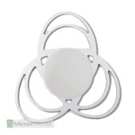 Trendy unusual contemporary design mirror 