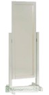 Impressive cheval mirror with all mirrored frame.