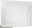 Attractive contemporary design, glass on glass achieving a stunning 3d effect