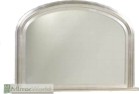 Simple design silver leaf finish, Plain glass