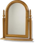 Classic all pine dressing table mirror.