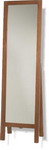 Solid wood full length dressing mirror