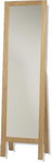 Solid wood full length dressing mirror