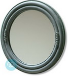 Graphite Cicle Garden Mirror 14 x 14 Inches