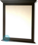 Black Fayence Mirror