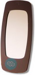 Large Brown Retro Mirror