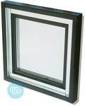 Black Glass Deep Mirror