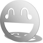 Laughing Face Mirror Design