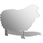 Sheep Mirror Design