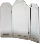 Free standing dressing / console table All glass mirror 64cm x 73cm