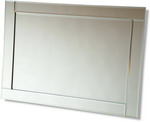 Simple yet Elegant Glass Bevelled Mirror 24 x 36