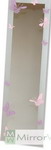 Beatitful Frosted Edge mirror with Butterflies. A must have for children and butterfly lovers