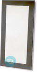Smoked Contemporary Mirror 41x21 Inches