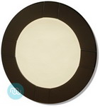 Black Contemporary Mirror 34x34 Inches