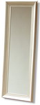 Beautiful Traditional Tall Cream Mirror with intricate detailing.