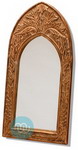 Solid mango wood Decorative Mirror 24x12 Inches