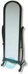 Black Arched Cheval 67 x 24 Inches