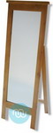Solid wood freestanding cheval Mirror