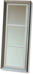 Beatiful Italian Designer Mirror with three Partitions and Glass front