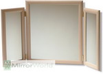 Light ash colured Dressing Table Mirror 