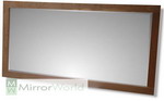 Medium Oak Rectangular Mirror