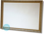 Standard size framed bevelled mirror 40 x 28