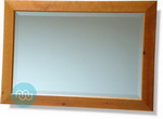 Standard size framed bevelled mirror 41 x 29