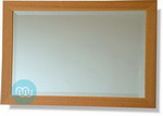 Standard size framed bevelled mirror 40 x 28