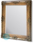 Beautifully Large sized Rococo Ornate Gold Framed mirror.  This photograph cannot capture the grandeur of this very large mirror. Combines massive proportions with an elegance rarely available in modern home furnishings.