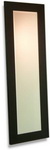 Very contemporary frame design in satin black, come with bevelled mirror and available in many sizes.