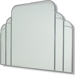 Traditional art deco period mirror. Hand made and finished for exceptional quality