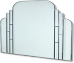 1920's Period Mirror with thirteen sections and silver leading. Hand made and finished for exceptional quality