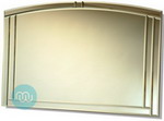 Silver Overmantle Mirror 32x48 Inches