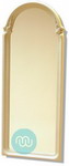 Ivory Decorative Mirror 43x18 Inches