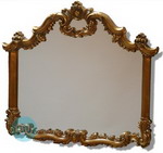 Antique Decorative Gold Frame Mirror
