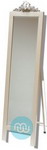 Ivory colour Framed Cheval Mirror