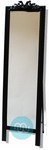Metal framed Black Colour Cheval mirror