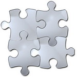 Unique Acrylic Jigsaw Mirror suitable for any room.