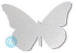 Lge Butterfly Mirror 29cm dia (etched markings +sep feelers)