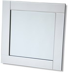 Frameless all glass mirror in a stunning contemporary style  